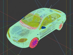 vehicles - mercedes-benz bmw volkswagen audi car 75 3D Model