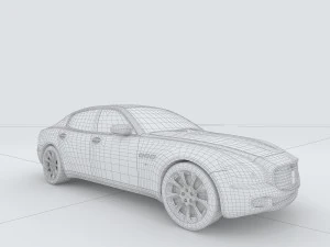 vehicles - mercedes-benz bmw volkswagen audi car 76 3D Model