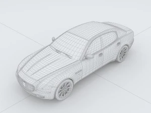 vehicles - mercedes-benz bmw volkswagen audi car 76 3D Model