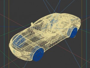 vehicles - mercedes-benz bmw volkswagen audi car 76 3D 模型