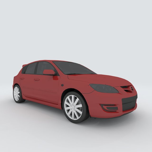 vehicles - mercedes-benz bmw volkswagen audi car 77 3D-Modell .c4d .max .obj .3ds .fbx .stl .blend 