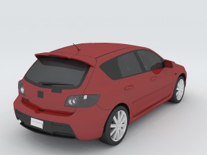 vehicles - mercedes-benz bmw volkswagen audi car 77 3D-Modell