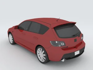vehicles - mercedes-benz bmw volkswagen audi car 77 3D Model