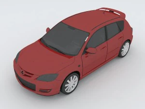 vehicles - mercedes-benz bmw volkswagen audi car 77 3D Model