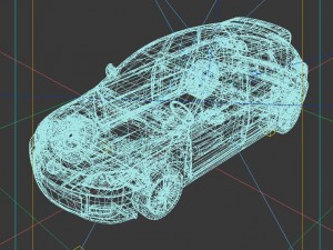 vehicles - mercedes-benz bmw volkswagen audi car 77 3D-Modell