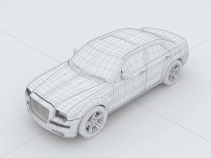 vehicles - mercedes-benz bmw volkswagen audi car 78 3D Модель
