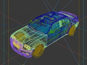 vehicles - mercedes-benz bmw volkswagen audi car 78 3D Модель