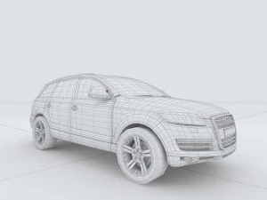 vehicles - mercedes-benz bmw volkswagen audi car 79 3D Model