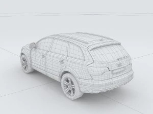 vehicles - mercedes-benz bmw volkswagen audi car 79 3D Model