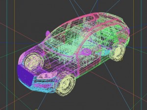 vehicles - mercedes-benz bmw volkswagen audi car 79 Modelo 3D