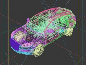 vehicles - mercedes-benz bmw volkswagen audi car 79 3D Model
