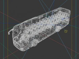 vehicles - mercedes-benz bmw volkswagen audi car 81 3D Model