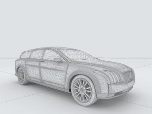 vehicles - mercedes-benz bmw volkswagen audi car 82 3D Model