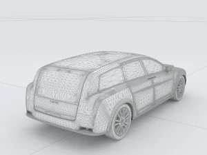 vehicles - mercedes-benz bmw volkswagen audi car 82 3D Model