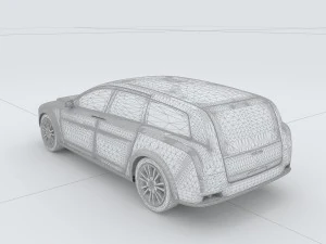 vehicles - mercedes-benz bmw volkswagen audi car 82 3D Model