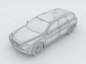 vehicles - mercedes-benz bmw volkswagen audi car 82 3D Model