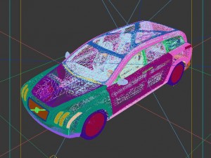 vehicles - mercedes-benz bmw volkswagen audi car 82 Modello 3D