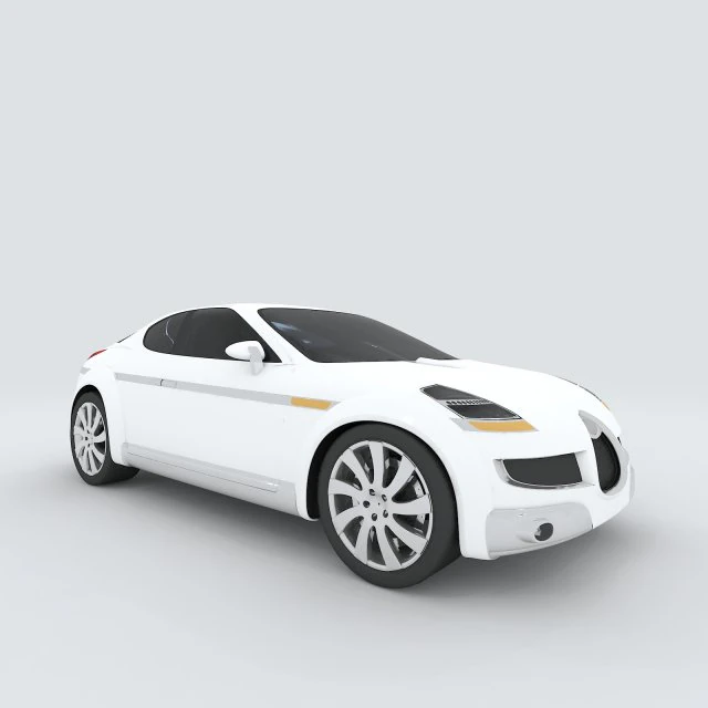 vehicles - mercedes-benz bmw volkswagen audi car 83 3D Model .c4d .max .obj .3ds .fbx .stl .blend 