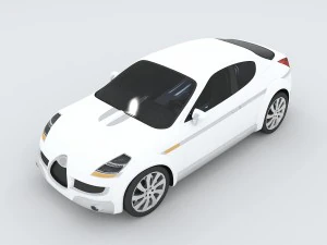 vehicles - mercedes-benz bmw volkswagen audi car 83 3D Model