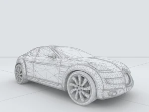 vehicles - mercedes-benz bmw volkswagen audi car 83 3D Model