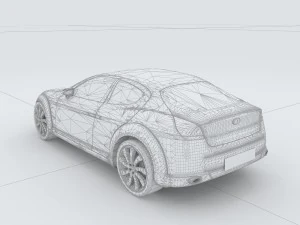 vehicles - mercedes-benz bmw volkswagen audi car 83 3D Model