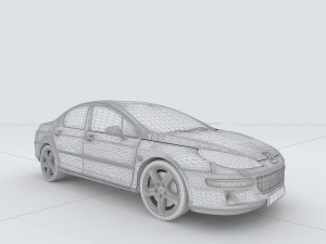 vehicles - mercedes-benz bmw volkswagen audi car 85 3D Model