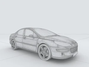 vehicles - mercedes-benz bmw volkswagen audi car 85 3D Model