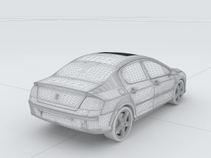 vehicles - mercedes-benz bmw volkswagen audi car 85 3D Model
