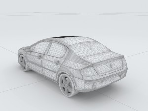 vehicles - mercedes-benz bmw volkswagen audi car 85 3D Model