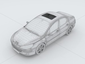 vehicles - mercedes-benz bmw volkswagen audi car 85 3D Model
