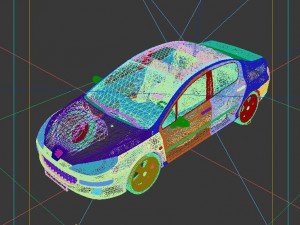vehicles - mercedes-benz bmw volkswagen audi car 85 3D Model