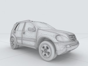 vehicles - mercedes-benz bmw volkswagen audi car 88 3D-Modell