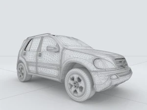 vehicles - mercedes-benz bmw volkswagen audi car 88 3D Model