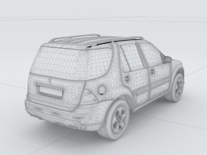 vehicles - mercedes-benz bmw volkswagen audi car 88 3D-Modell
