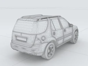 vehicles - mercedes-benz bmw volkswagen audi car 88 3D Model