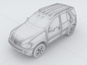 vehicles - mercedes-benz bmw volkswagen audi car 88 3D-Modell