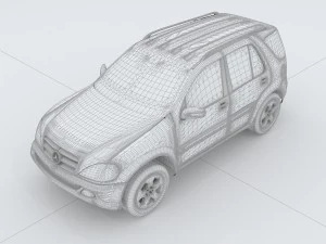 vehicles - mercedes-benz bmw volkswagen audi car 88 3D Model