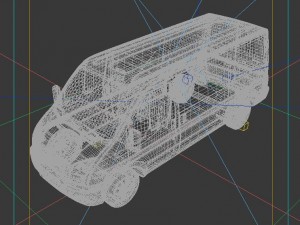 vehicles - mercedes-benz bmw volkswagen audi car 89 3D Model