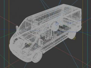 vehicles - mercedes-benz bmw volkswagen audi car 89 3D Model