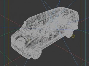vehicles - mercedes-benz bmw volkswagen audi car 90 3D Model