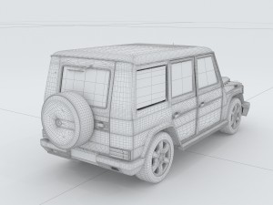 vehicles - mercedes-benz bmw volkswagen audi car 93 Modello 3D