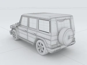 vehicles - mercedes-benz bmw volkswagen audi car 93 3D Model