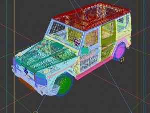 vehicles - mercedes-benz bmw volkswagen audi car 93 Modello 3D