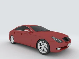 vehicles - mercedes-benz bmw volkswagen audi car 94 3D Model