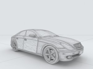 vehicles - mercedes-benz bmw volkswagen audi car 94 3D-Modell