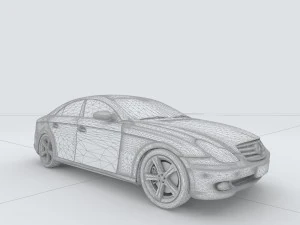 vehicles - mercedes-benz bmw volkswagen audi car 94 3D Model