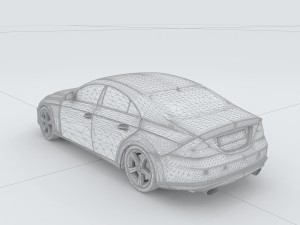 vehicles - mercedes-benz bmw volkswagen audi car 94 3D-Modell