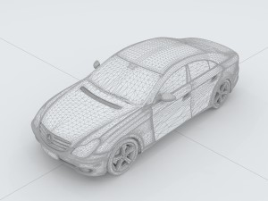 vehicles - mercedes-benz bmw volkswagen audi car 94 3D-Modell