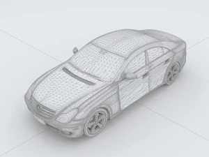 vehicles - mercedes-benz bmw volkswagen audi car 94 3D Model