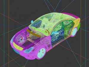 vehicles - mercedes-benz bmw volkswagen audi car 94 3D Model